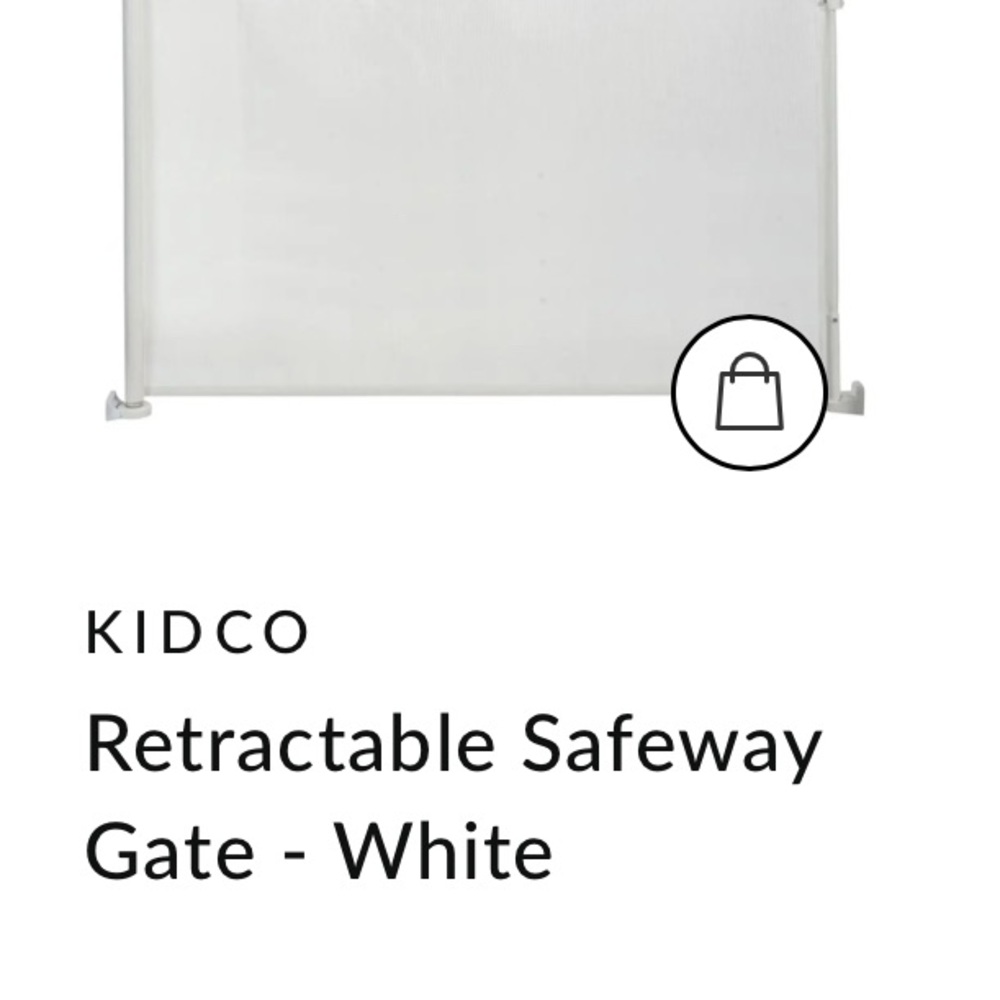 KidCo Retractable Safeway Gate - Picture 3 of 7